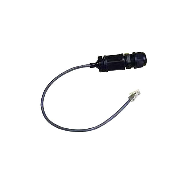 模块化电缆 插孔至插头 8p8c（RJ45，以太网） 1.00'（304.8mm） 屏蔽